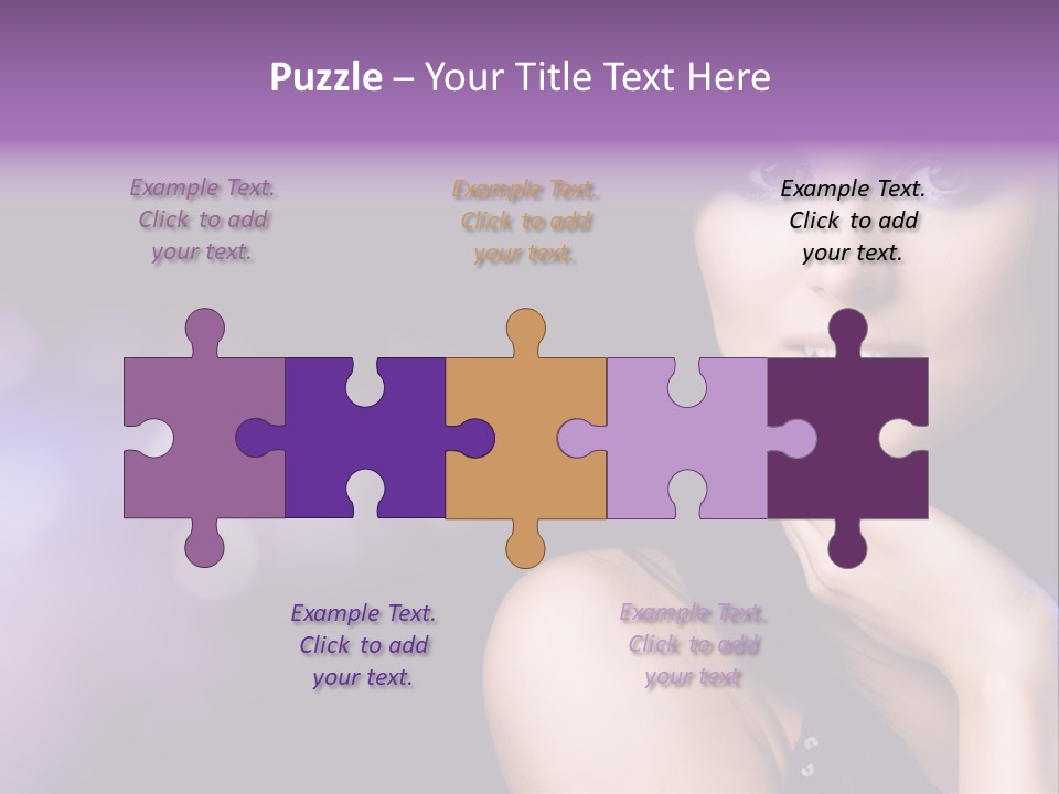 Slim Nightlife Temptation PowerPoint Template