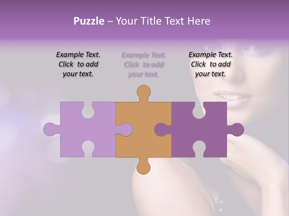 Slim Nightlife Temptation PowerPoint Template