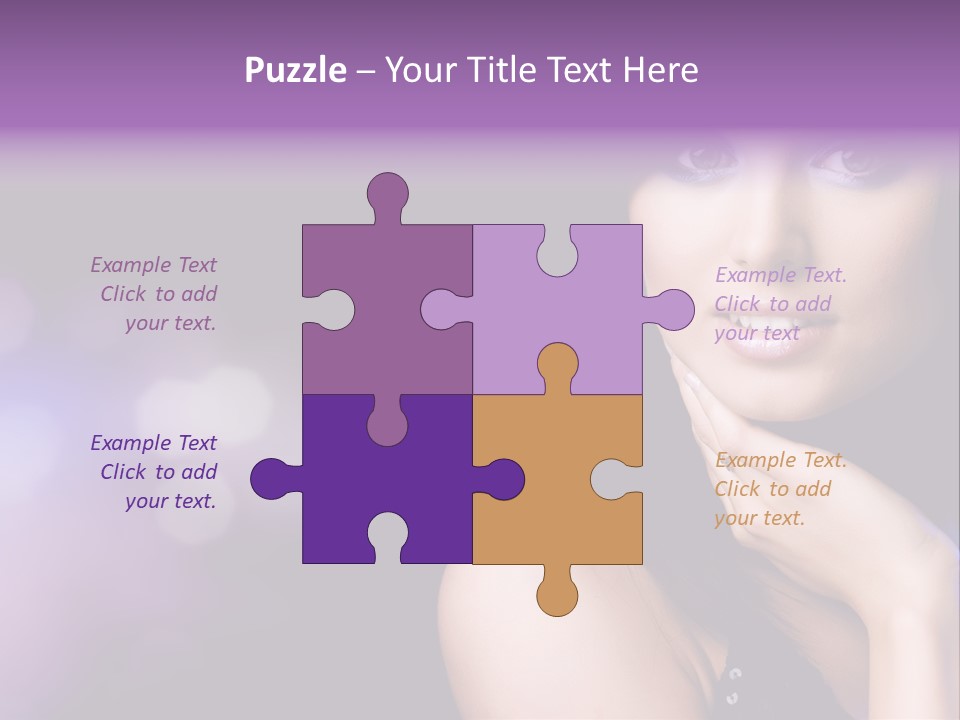 Slim Nightlife Temptation PowerPoint Template