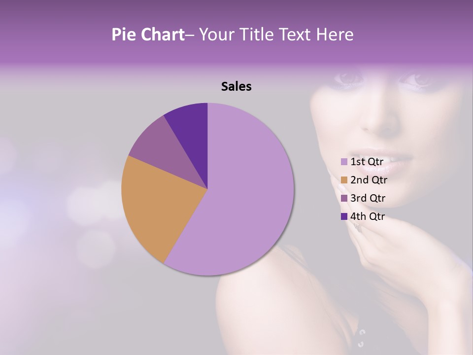 Slim Nightlife Temptation PowerPoint Template