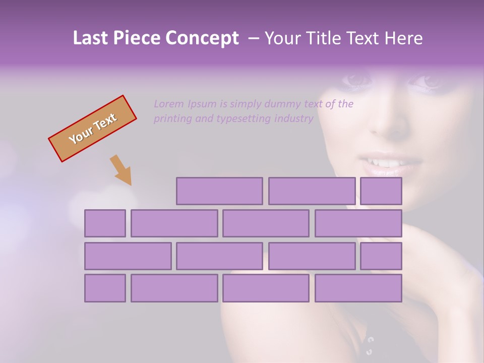 Slim Nightlife Temptation PowerPoint Template