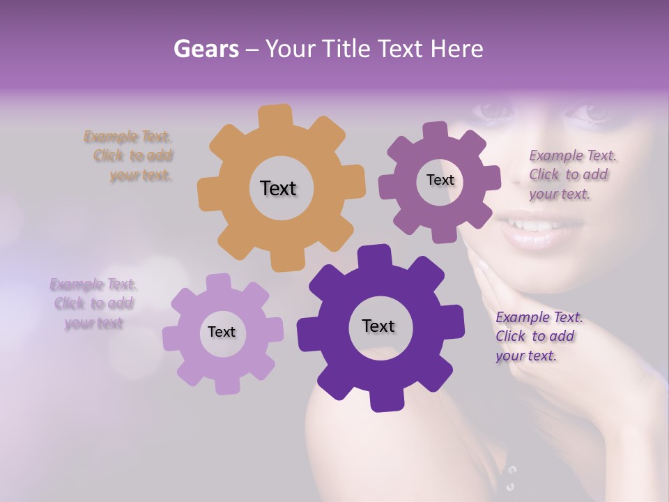 Slim Nightlife Temptation PowerPoint Template