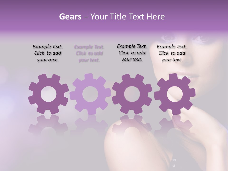 Slim Nightlife Temptation PowerPoint Template