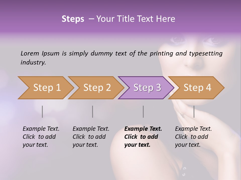 Slim Nightlife Temptation PowerPoint Template