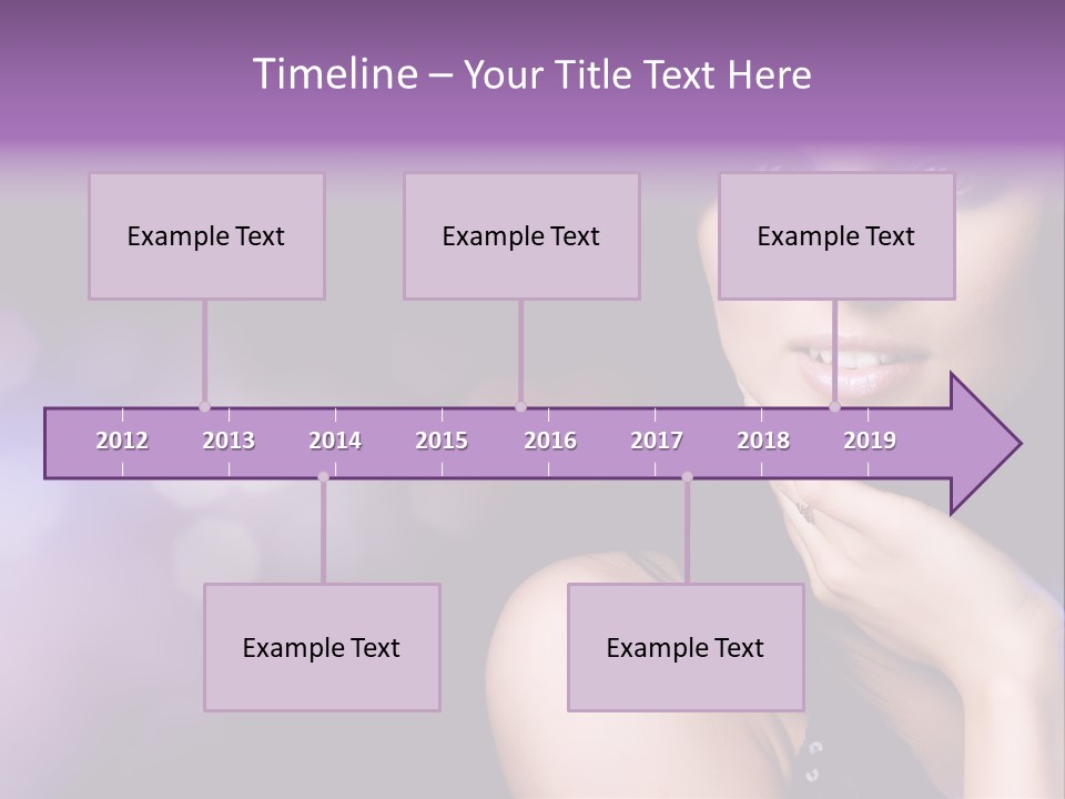 Slim Nightlife Temptation PowerPoint Template