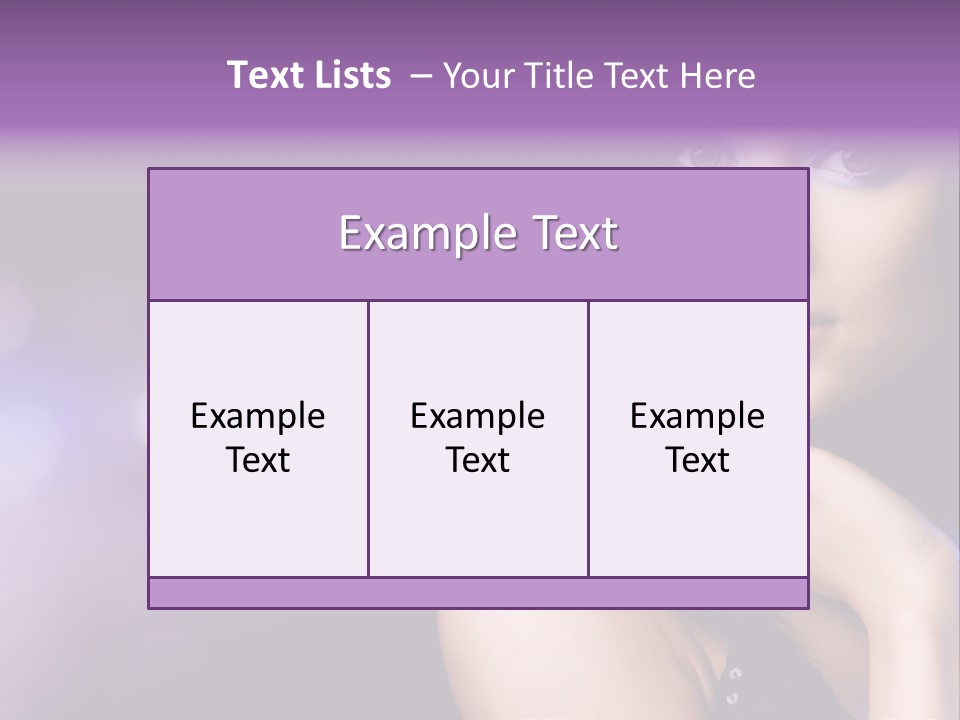 Slim Nightlife Temptation PowerPoint Template