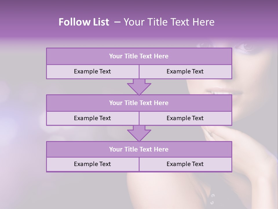 Slim Nightlife Temptation PowerPoint Template