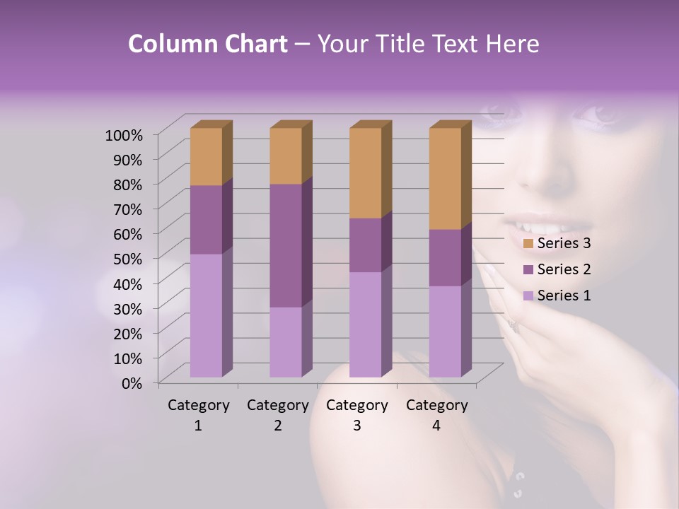 Slim Nightlife Temptation PowerPoint Template
