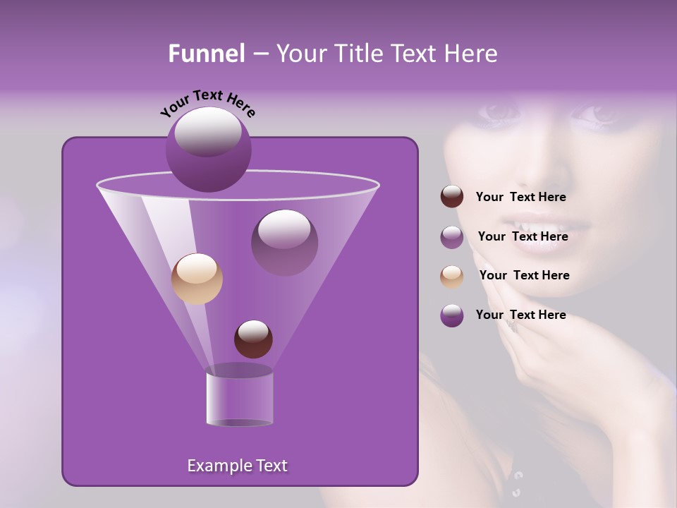 Slim Nightlife Temptation PowerPoint Template