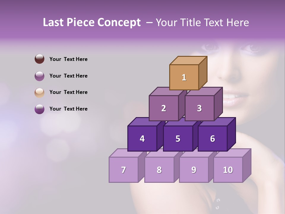 Slim Nightlife Temptation PowerPoint Template