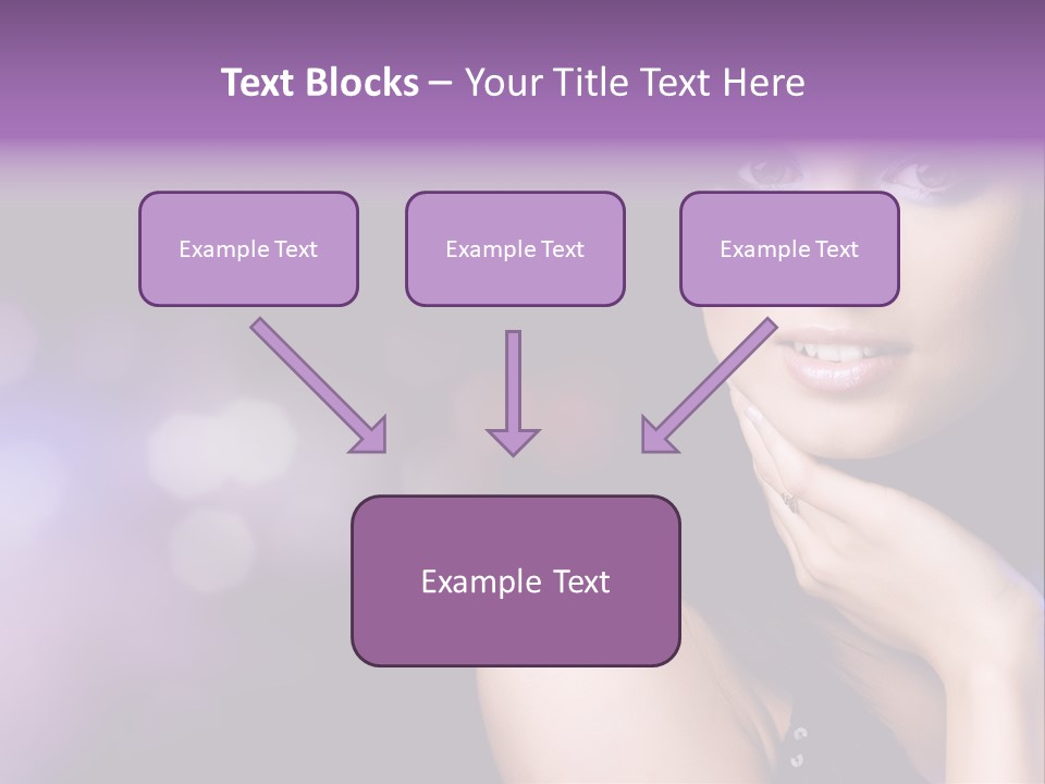 Slim Nightlife Temptation PowerPoint Template