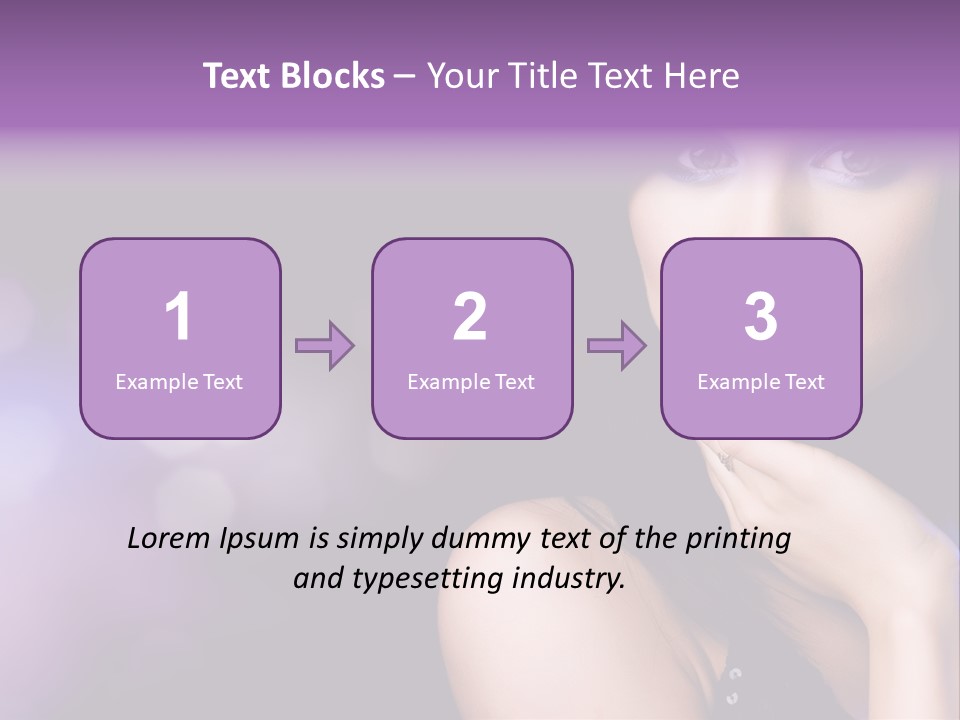 Slim Nightlife Temptation PowerPoint Template