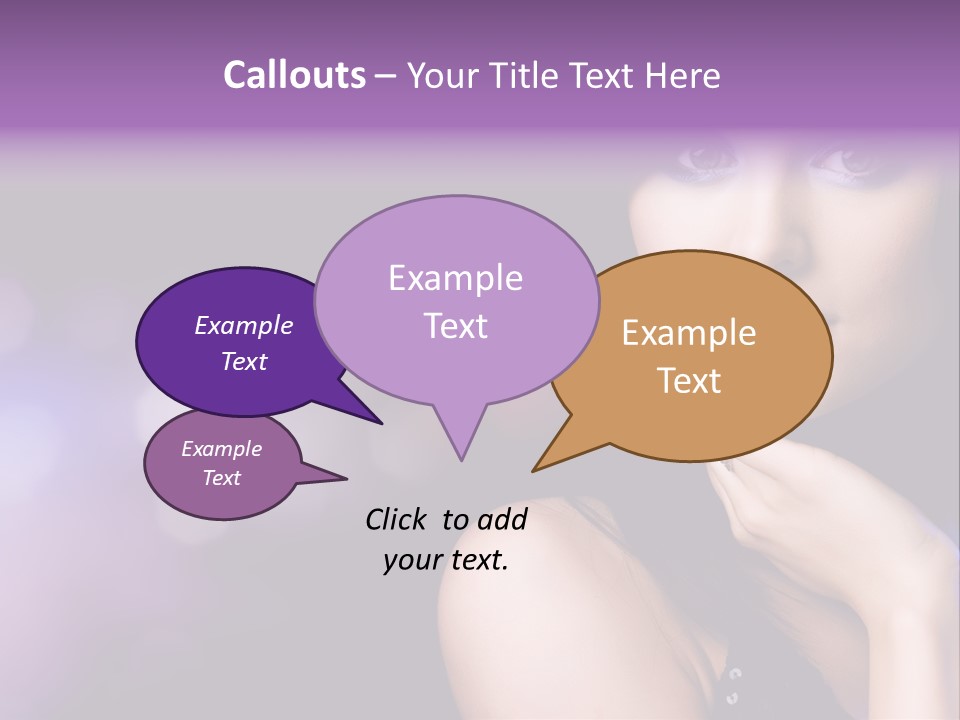 Slim Nightlife Temptation PowerPoint Template