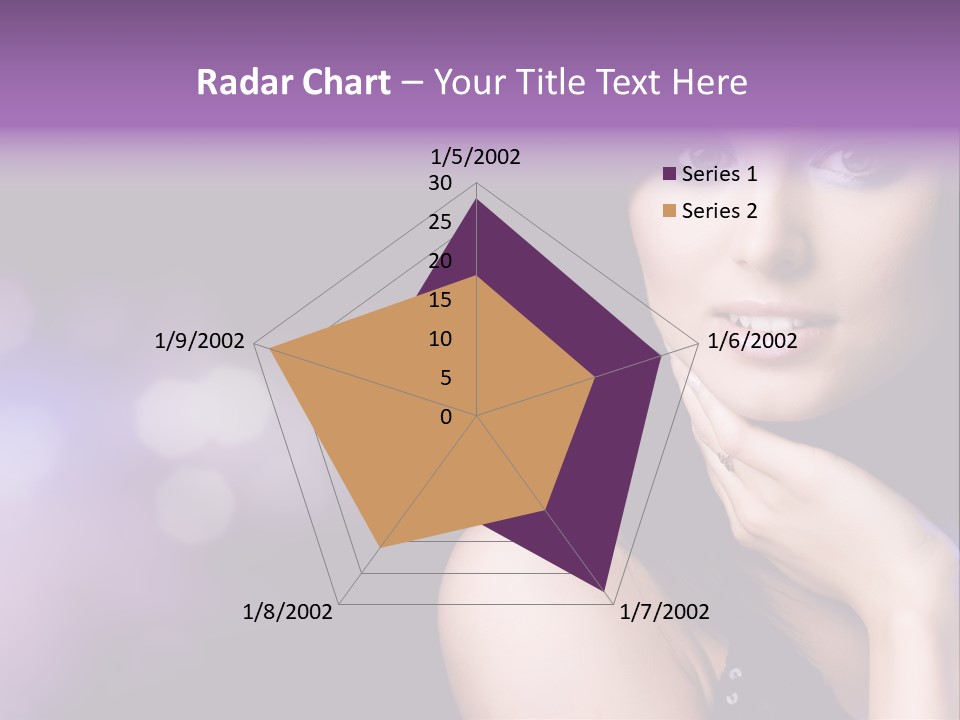 Slim Nightlife Temptation PowerPoint Template