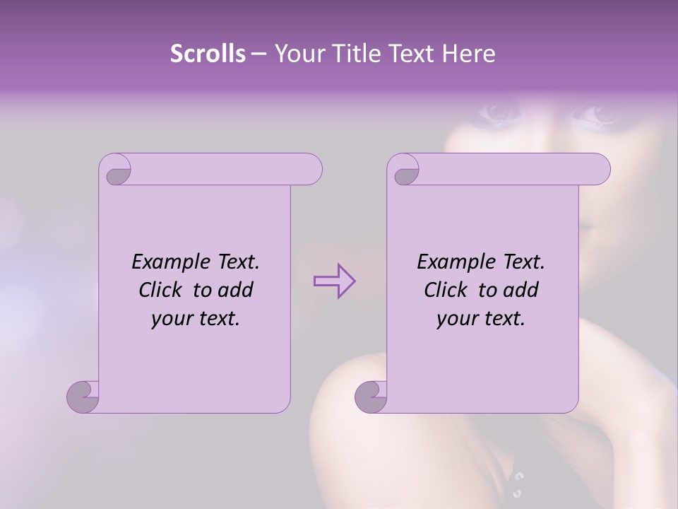 Slim Nightlife Temptation PowerPoint Template
