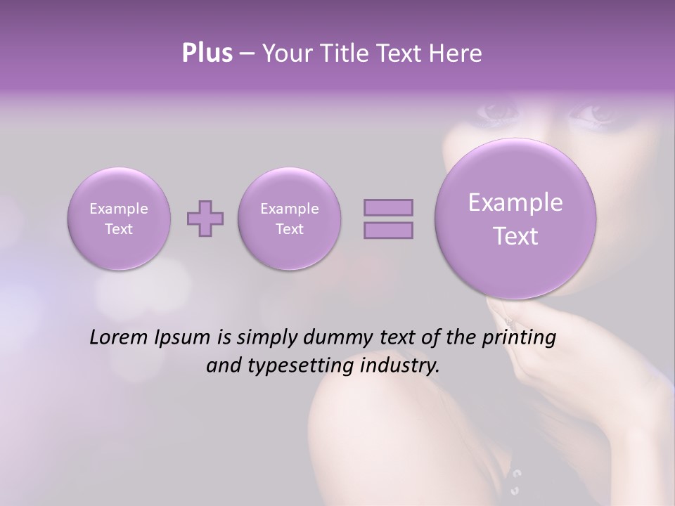 Slim Nightlife Temptation PowerPoint Template