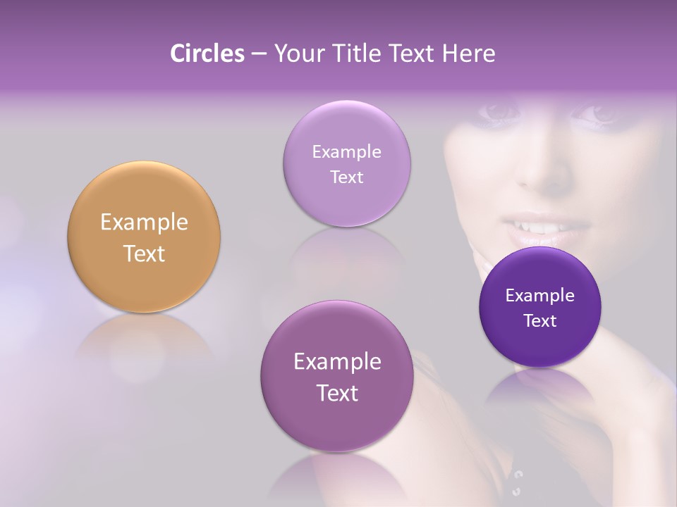 Slim Nightlife Temptation PowerPoint Template