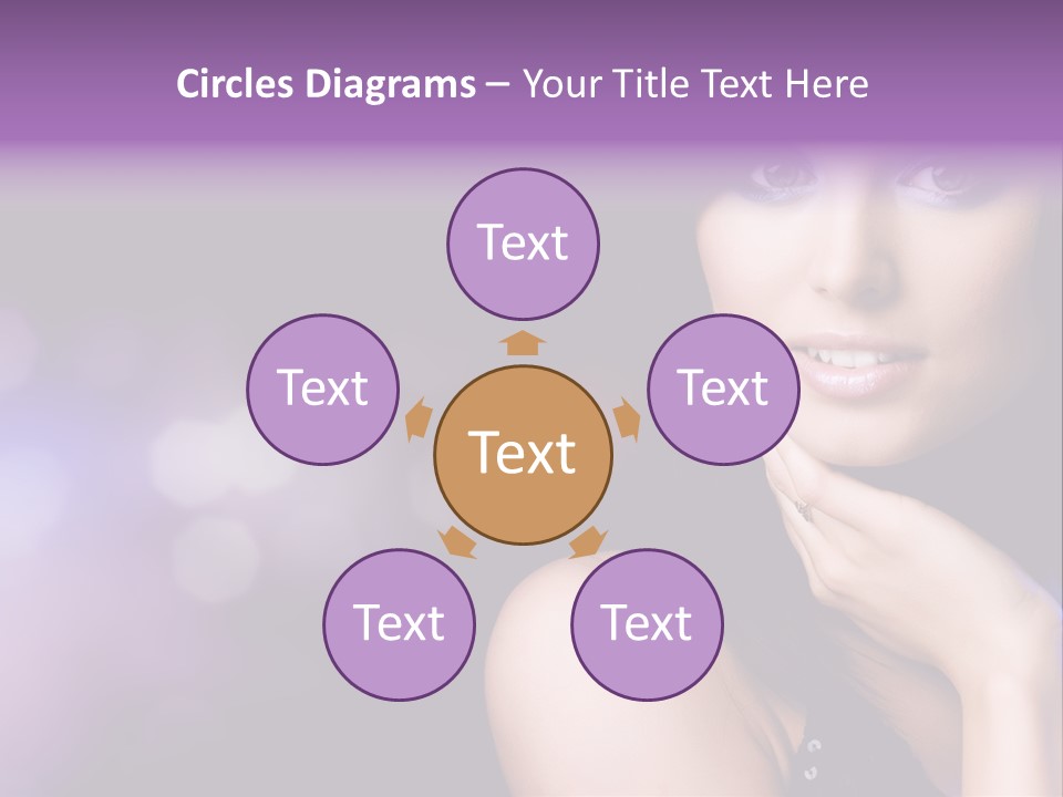 Slim Nightlife Temptation PowerPoint Template