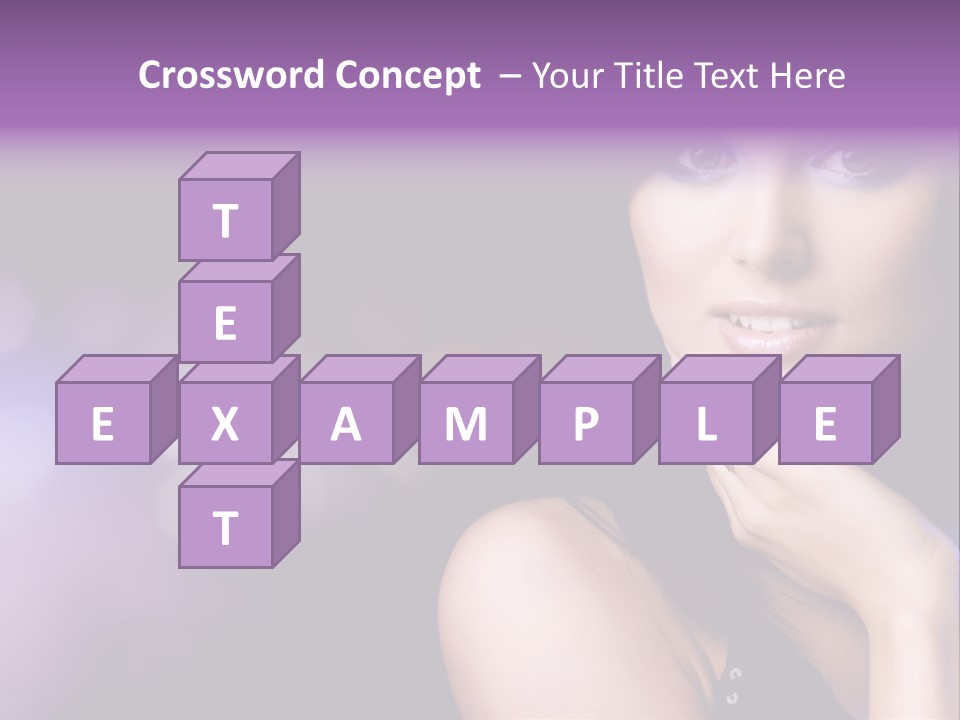 Slim Nightlife Temptation PowerPoint Template