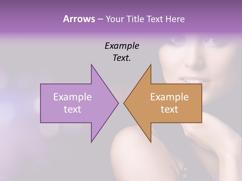 Slim Nightlife Temptation PowerPoint Template