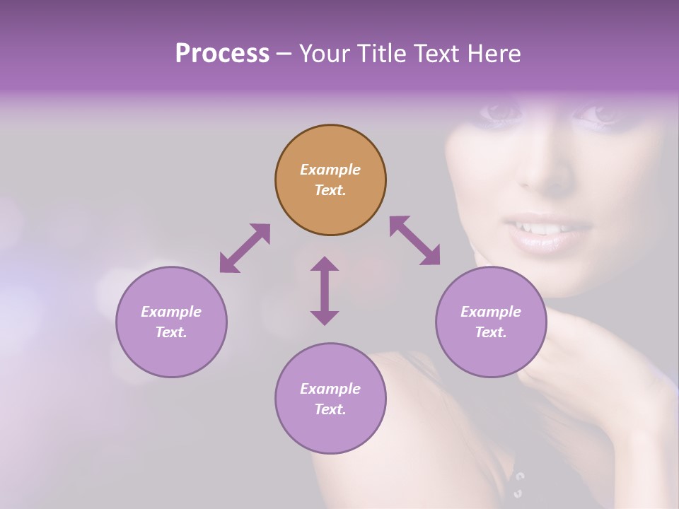 Slim Nightlife Temptation PowerPoint Template