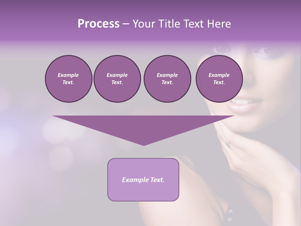 Slim Nightlife Temptation PowerPoint Template