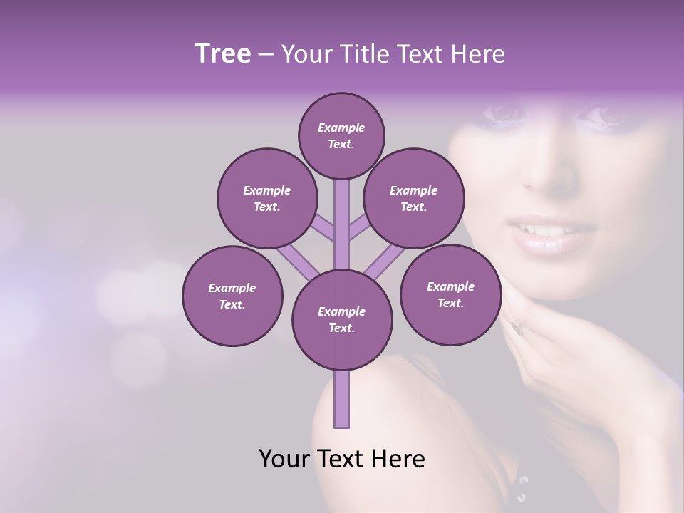Slim Nightlife Temptation PowerPoint Template