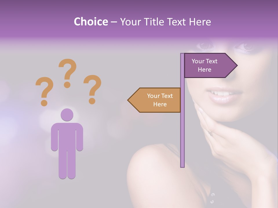 Slim Nightlife Temptation PowerPoint Template