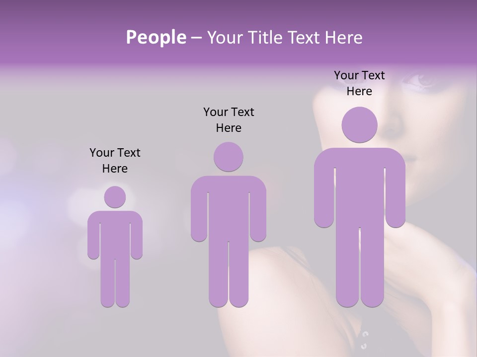 Slim Nightlife Temptation PowerPoint Template