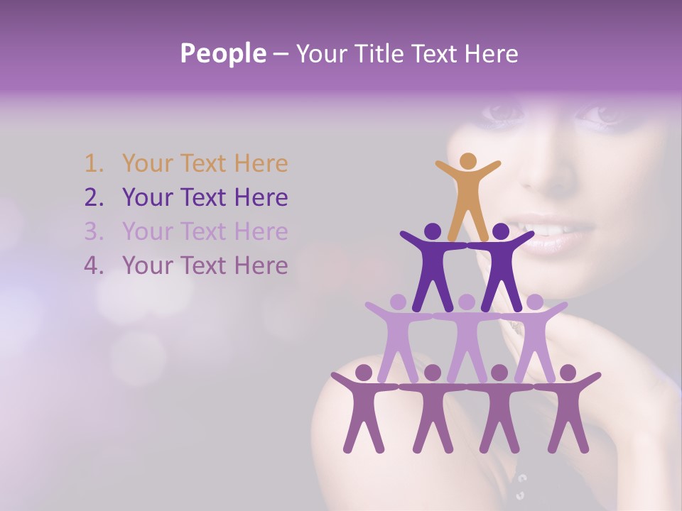 Slim Nightlife Temptation PowerPoint Template