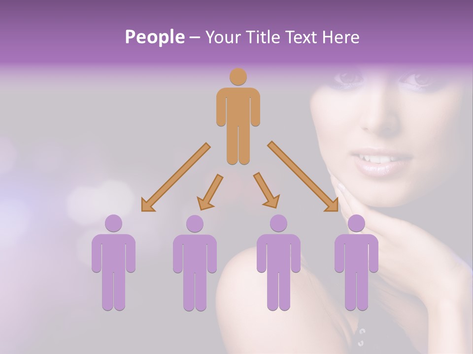 Slim Nightlife Temptation PowerPoint Template