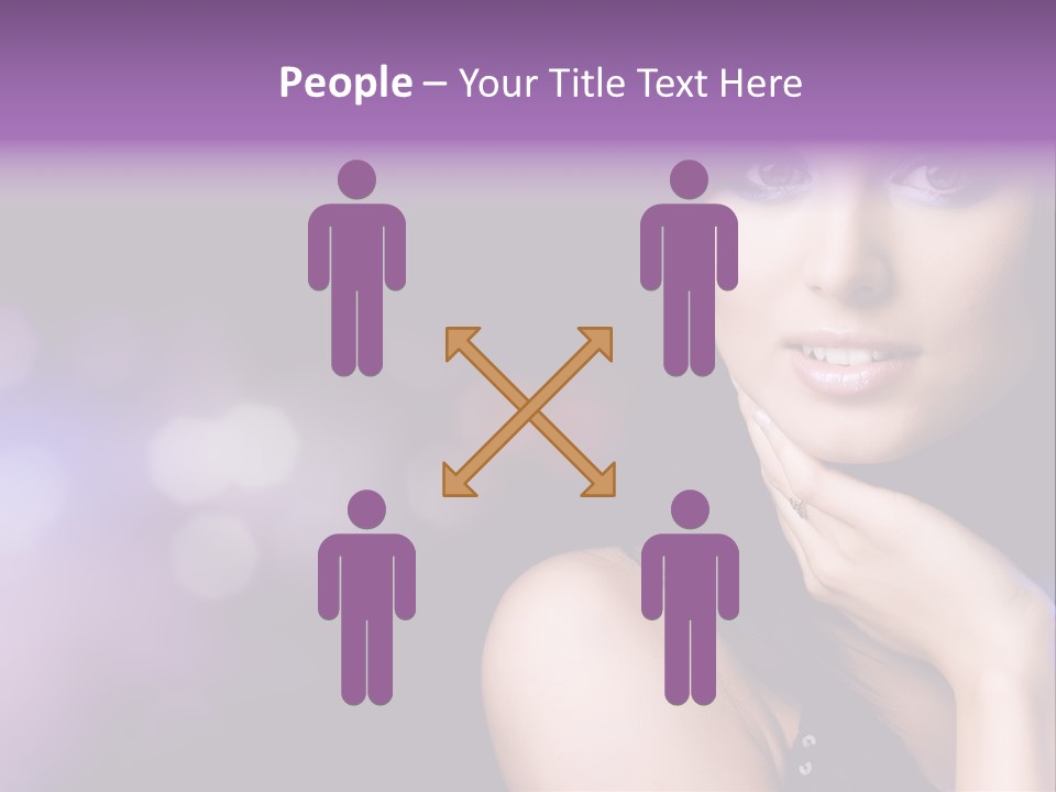 Slim Nightlife Temptation PowerPoint Template
