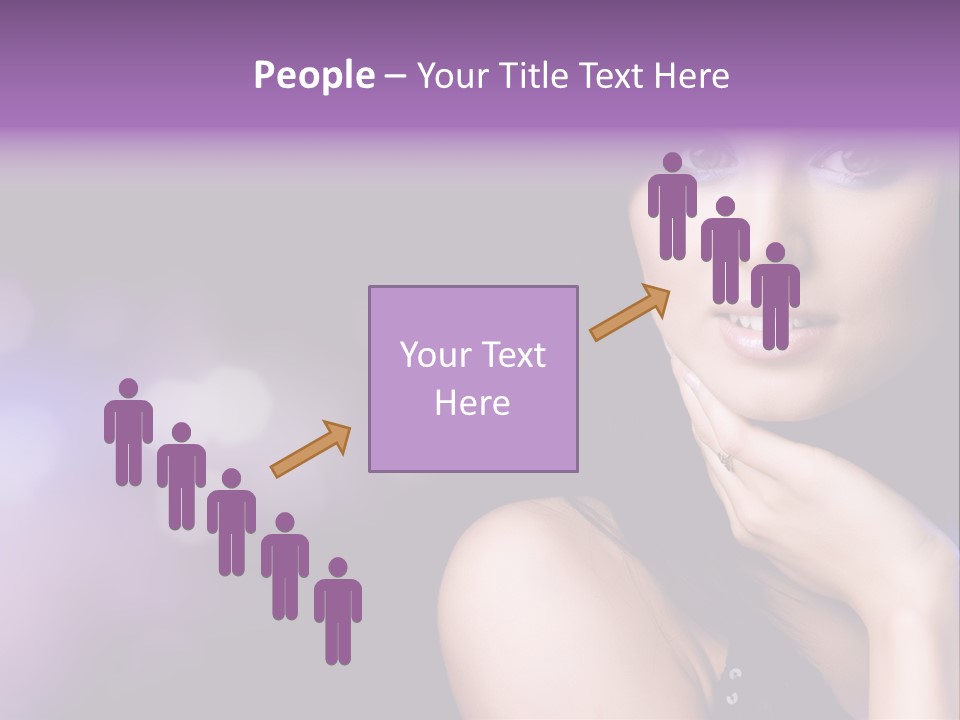 Slim Nightlife Temptation PowerPoint Template