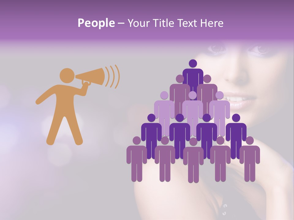 Slim Nightlife Temptation PowerPoint Template