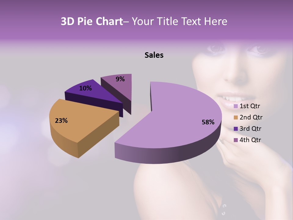 Slim Nightlife Temptation PowerPoint Template