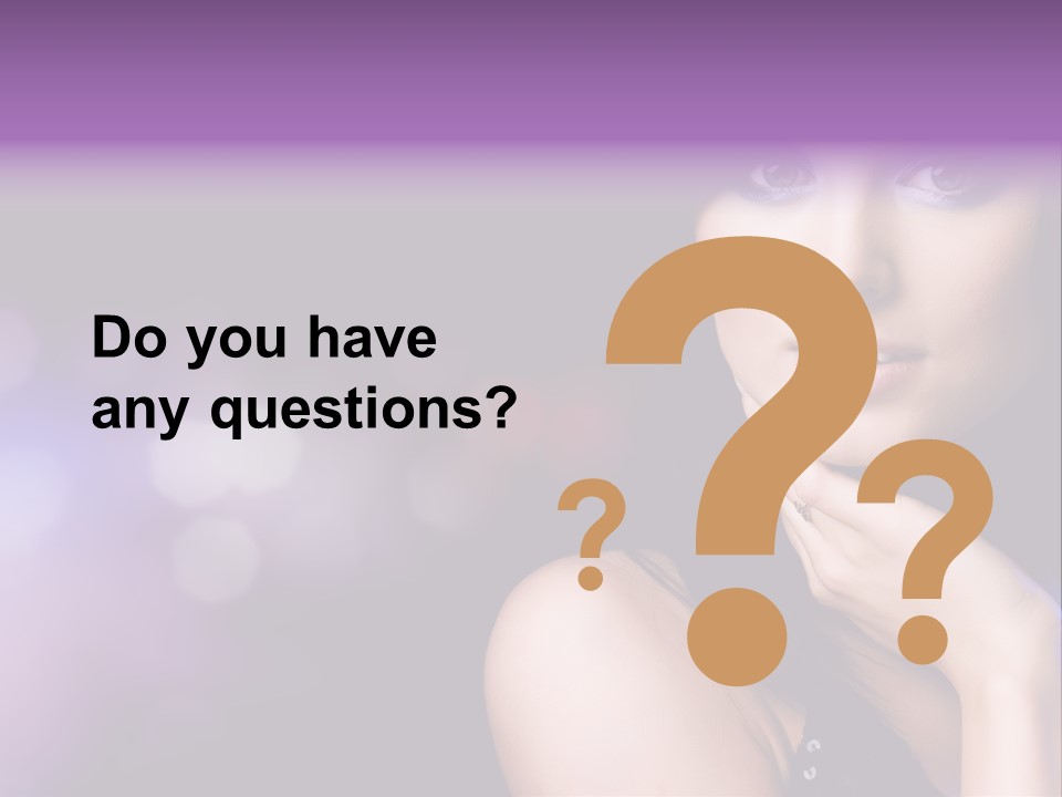 Slim Nightlife Temptation PowerPoint Template