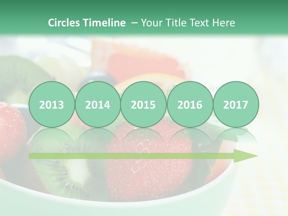 Grapefruit Raw Fruity PowerPoint Template