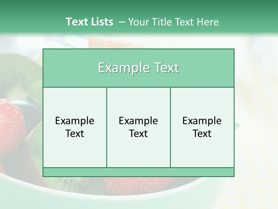 Grapefruit Raw Fruity PowerPoint Template