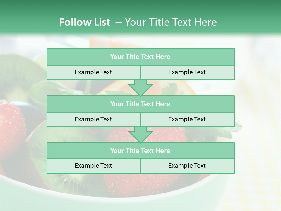 Grapefruit Raw Fruity PowerPoint Template