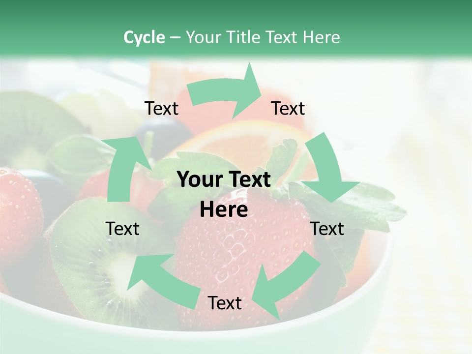 Grapefruit Raw Fruity PowerPoint Template