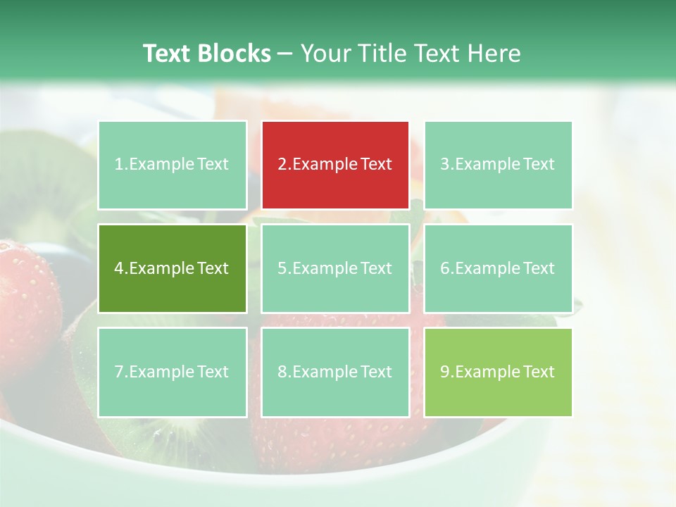 Grapefruit Raw Fruity PowerPoint Template