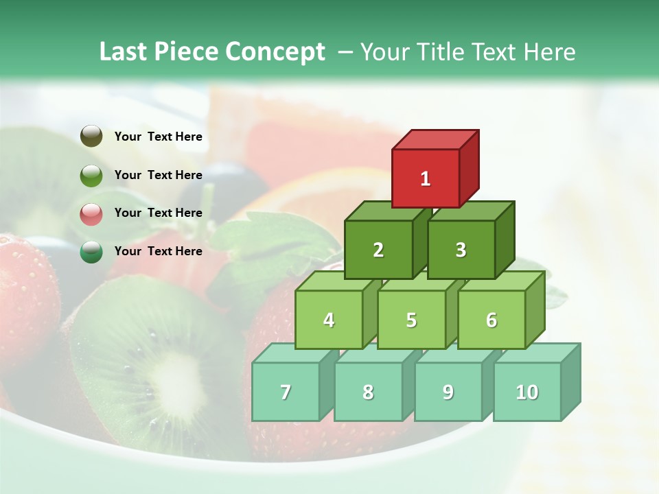 Grapefruit Raw Fruity PowerPoint Template