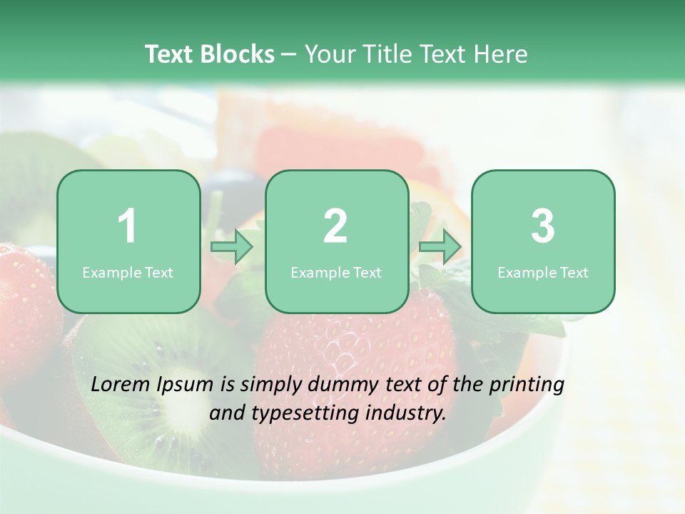 Grapefruit Raw Fruity PowerPoint Template