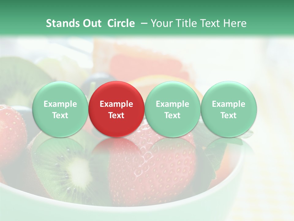 Grapefruit Raw Fruity PowerPoint Template
