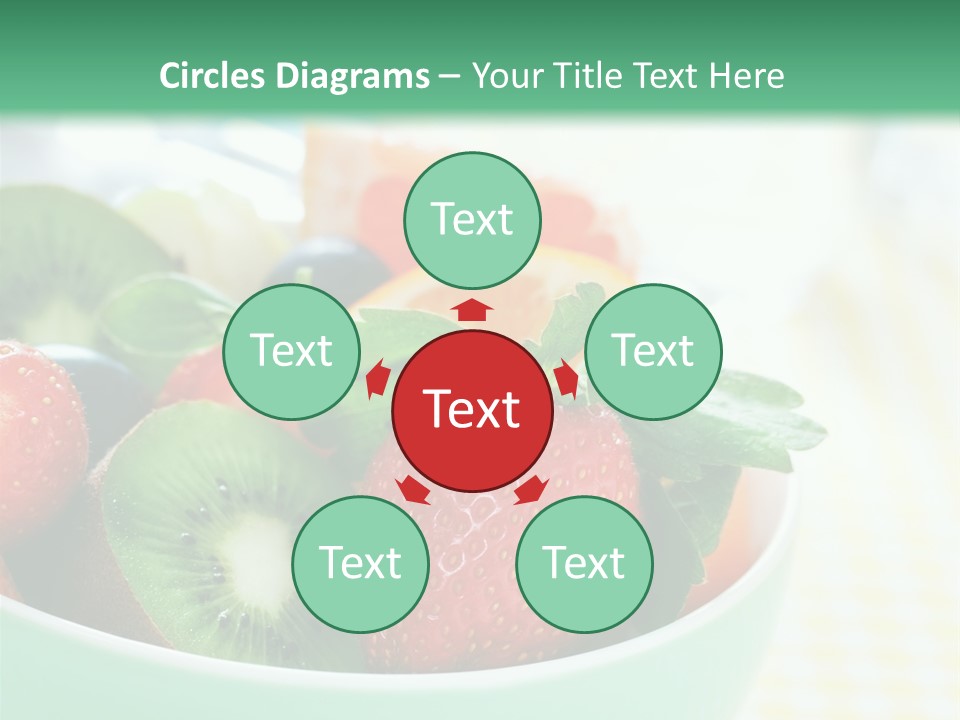 Grapefruit Raw Fruity PowerPoint Template