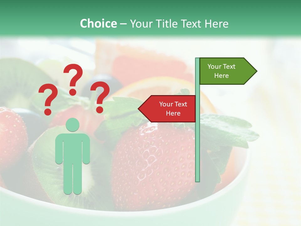 Grapefruit Raw Fruity PowerPoint Template