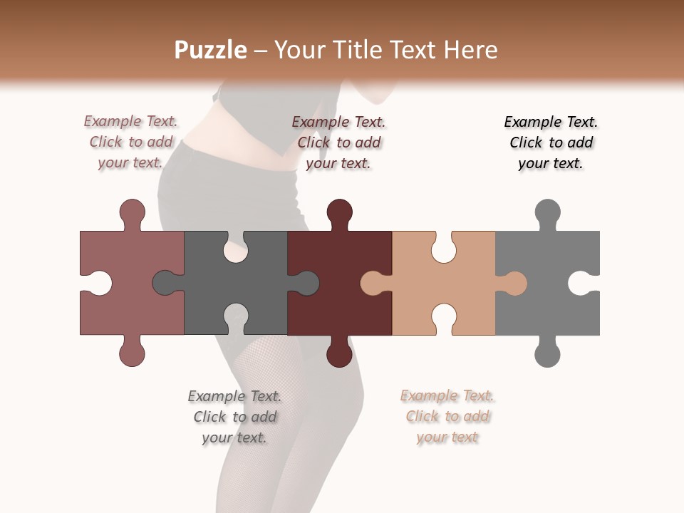 Mistress Young Isolated PowerPoint Template