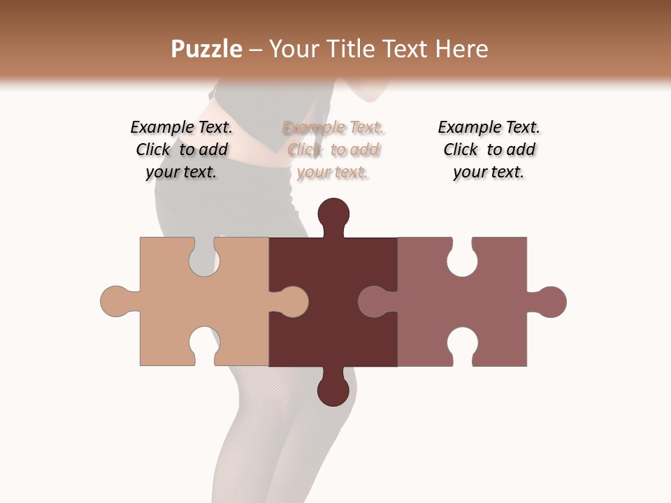 Mistress Young Isolated PowerPoint Template