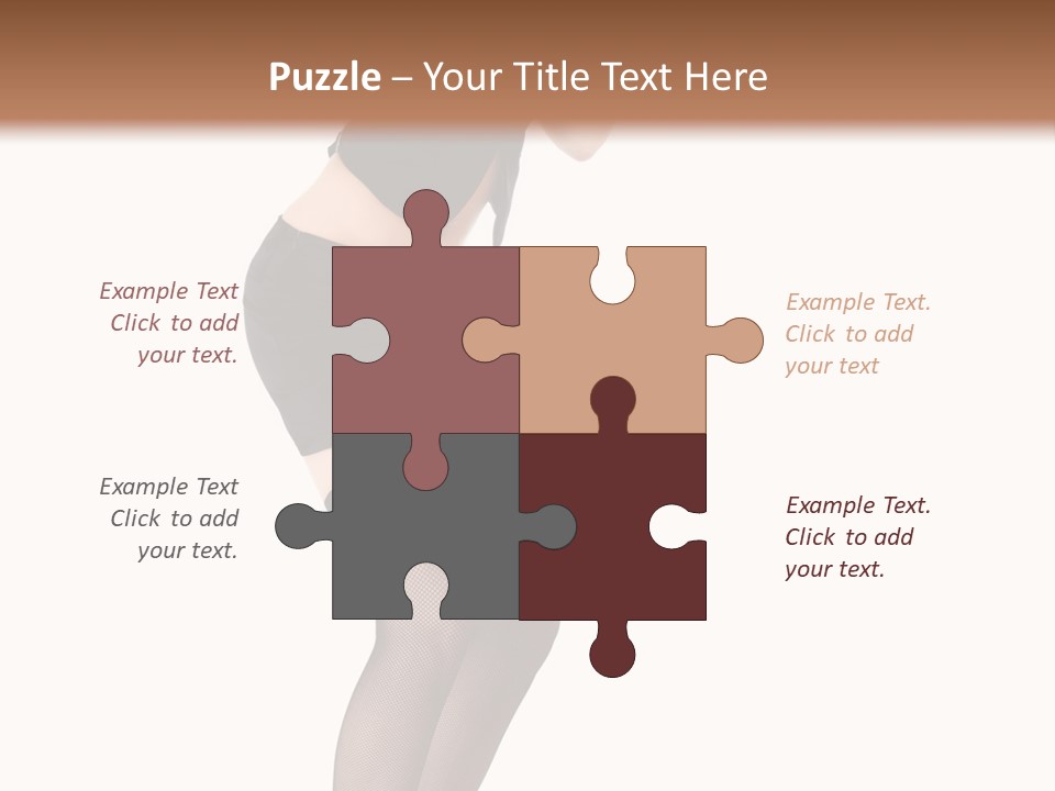 Mistress Young Isolated PowerPoint Template