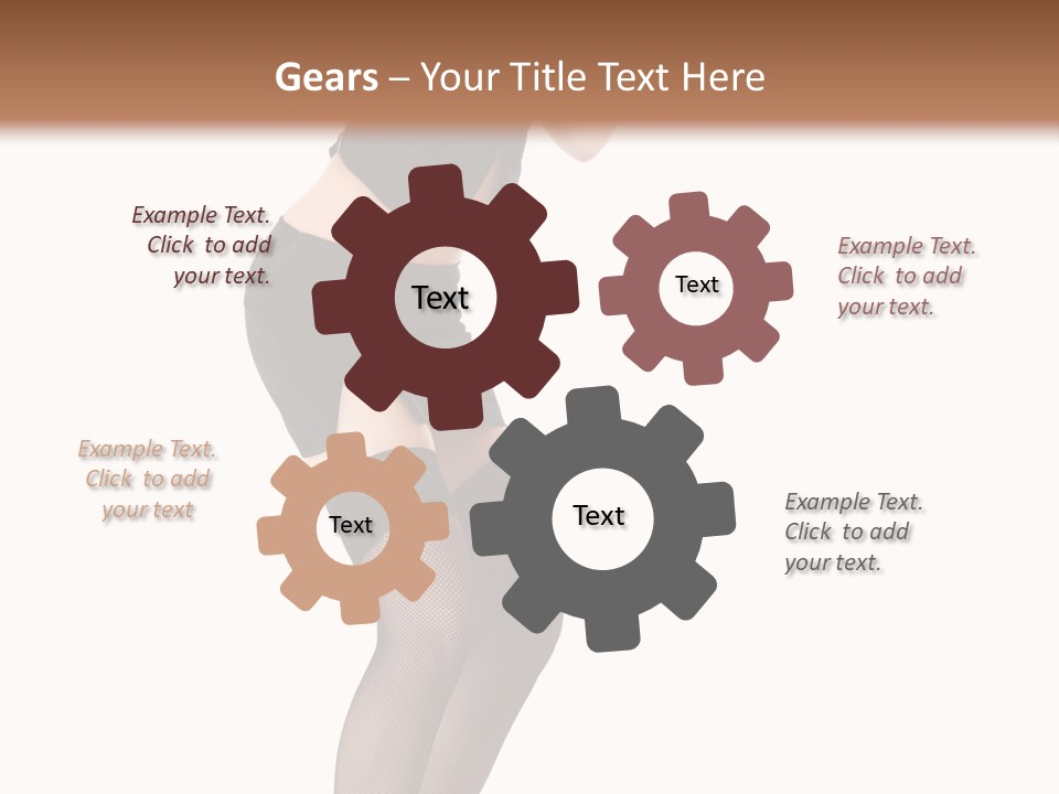 Mistress Young Isolated PowerPoint Template